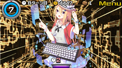 【家電少女攻略】 キングジムコラボ 降臨イベント　月曜・木曜登場：SRめるも[ポメラ]　上級に挑戦！