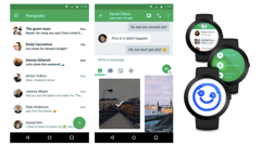 Googleが「ハングアウト」アプリをアップデート、レイアウト変更やAndroid Wearでの機能追加