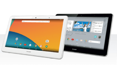 シャープ、Android OSのテレビ機能付き16インチホームタブレット「AQUOSファミレド」を発表