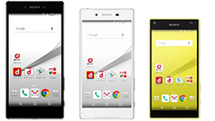 ドコモからXperia Z5シリーズ3機種（Z5 / Z5 Compact / Z5 Premium）を発表【ドコモ 2015-2016 冬春】