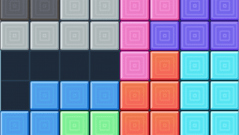 ブロックパズルキング : テトリスのようにブロックをピッタリと埋めるパズルゲーム