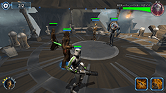 スター・ウォーズ／銀河の英雄：世界観そのままのターン制RPG