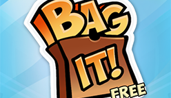『Bag It! FREE』商品をつぶさないように隙間なく買い物袋に詰める簡単パズルゲーム！
