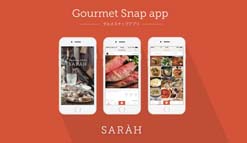 SARAH：投稿数20万件突破！　メニュー単位で投稿・検索ができるグルメアプリ「SARAH」のAndroid版が配信開始！
