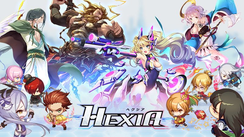 HEXIA（ヘクシア）：4vs4リアルタイムチームバトル「HEXIA（ヘクシア）」配信開始！