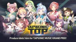 TAPSONIC TOP：個性豊かなスターと一緒にグランプリ優勝を目指す音ゲー事前登録開始！