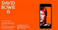 DAVID BOWIE is… VIRTUAL「DAVID BOWIE is：デヴィッド・ボウイのスマホARアプリが発売！