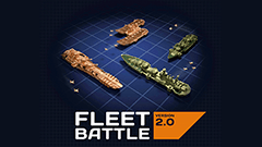 『Fleet Battle』対戦でもシングルでも楽しめる海戦ゲーム！