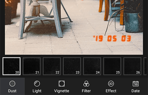 1998 Cam Vintage Camera フィルムカメラ風も可能な写真加工アプリ オクトバ